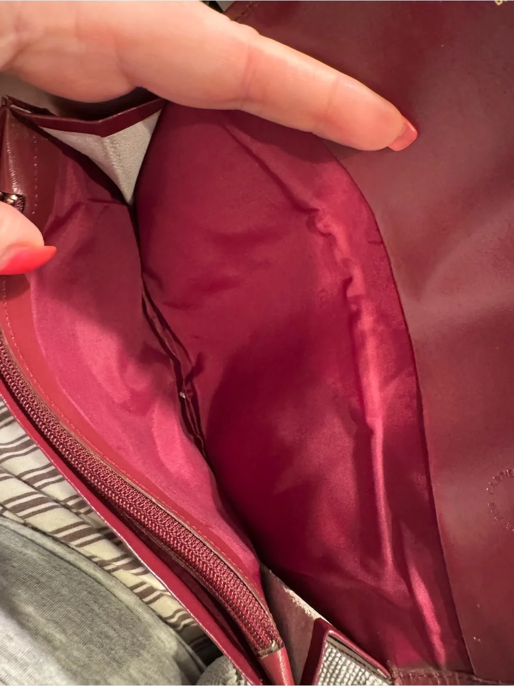 Cartier slim checkbook